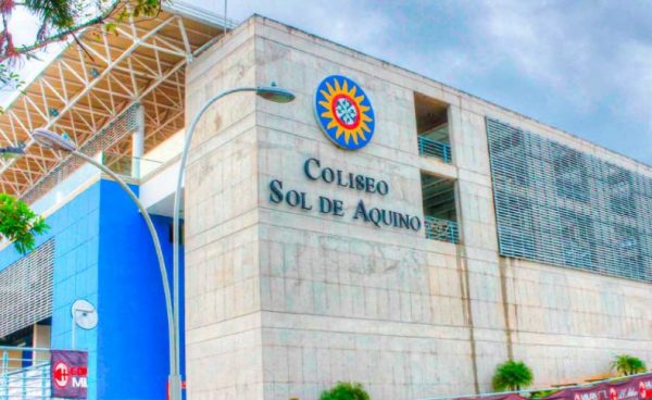 facha de Coliseo Sol de Aquino