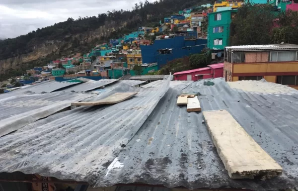 Tejas opacas residenciales: Proyecto la Mariposa (Bogotá)