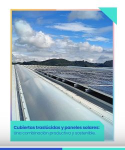 Cubiertas traslúcidas y paneles solares