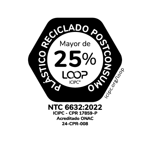 certificado plástico reciclado postconsumo - LOOP
