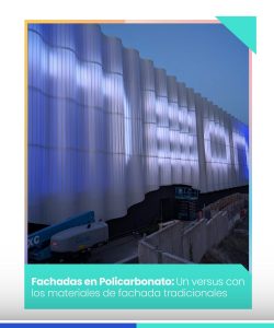 Fachadas en Policarbonato