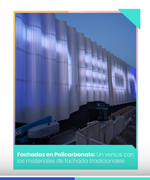 Fachadas en Policarbonato