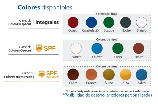 colores opacos exiplast